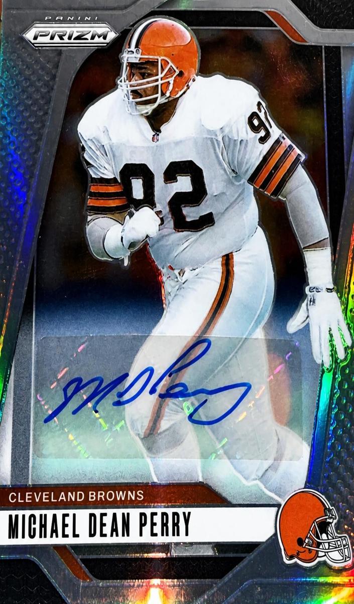 2024 Panini Prizm Football Silver Michael Dean Perry #71