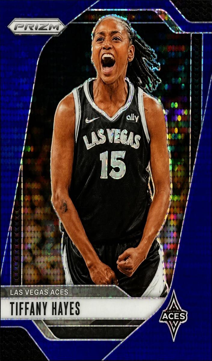 2024 Panini Prizm WNBA Basketball Blue Pulsar Tiffany Hayes #81
