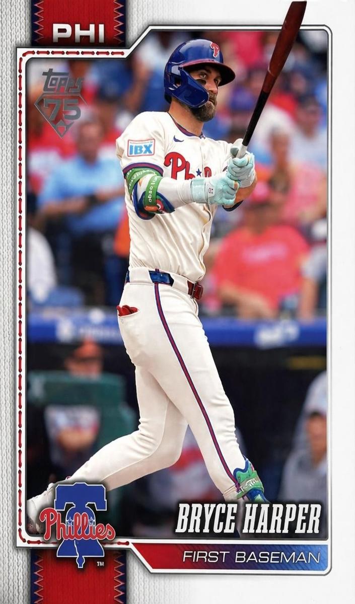 2026 Topps Baseball Bryce Harper #250