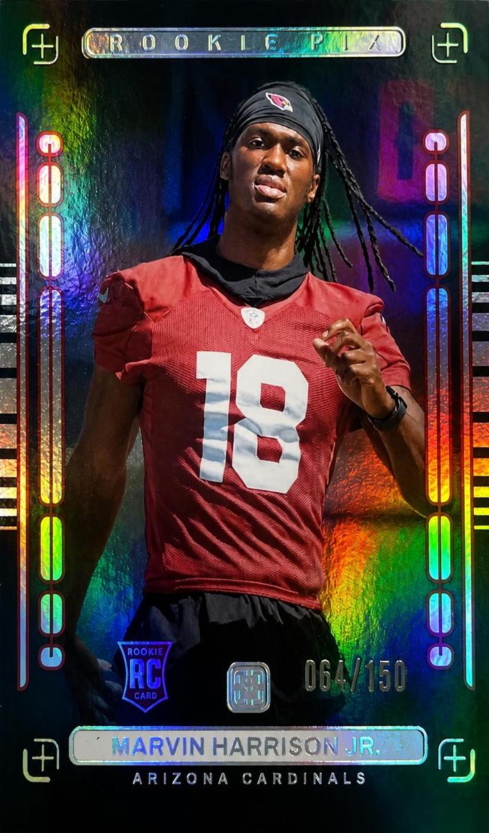 2024 Panini PhotoGenic Football Silver Marvin Harrison Jr. #6