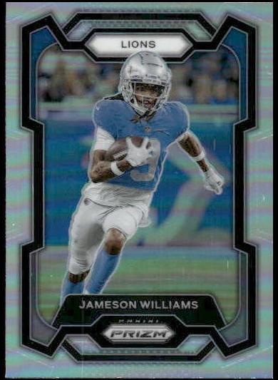 2023 Panini Prizm Football Silver Jameson Williams #99