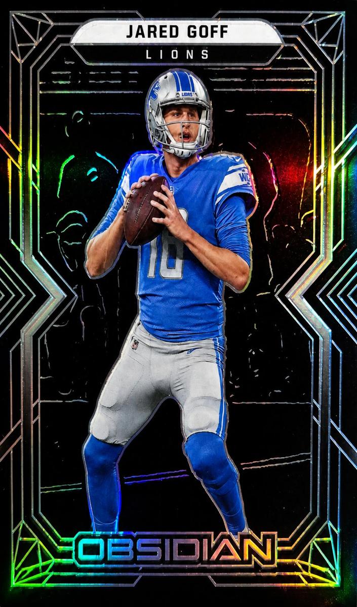 2022 Panini Obsidian Football Jared Goff #36