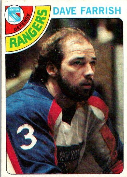 1978 Topps Hockey Dave Farrish #41
