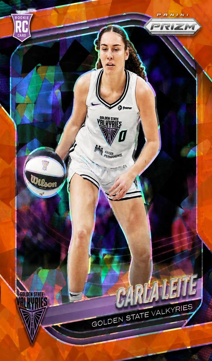 2025 Panini Prizm WNBA Basketball Orange Ice Carla Leite #6