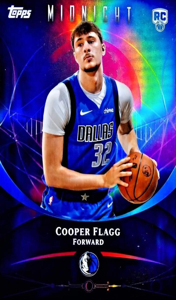 2025 Topps Midnight Basketball Zodiac Cooper Flagg #61