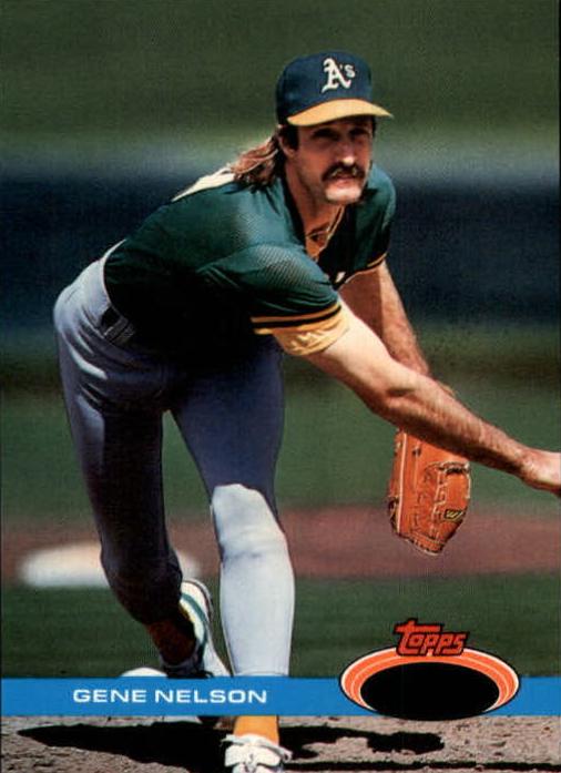 1991 Topps Stadium Club Baseball Gene Nelson #359