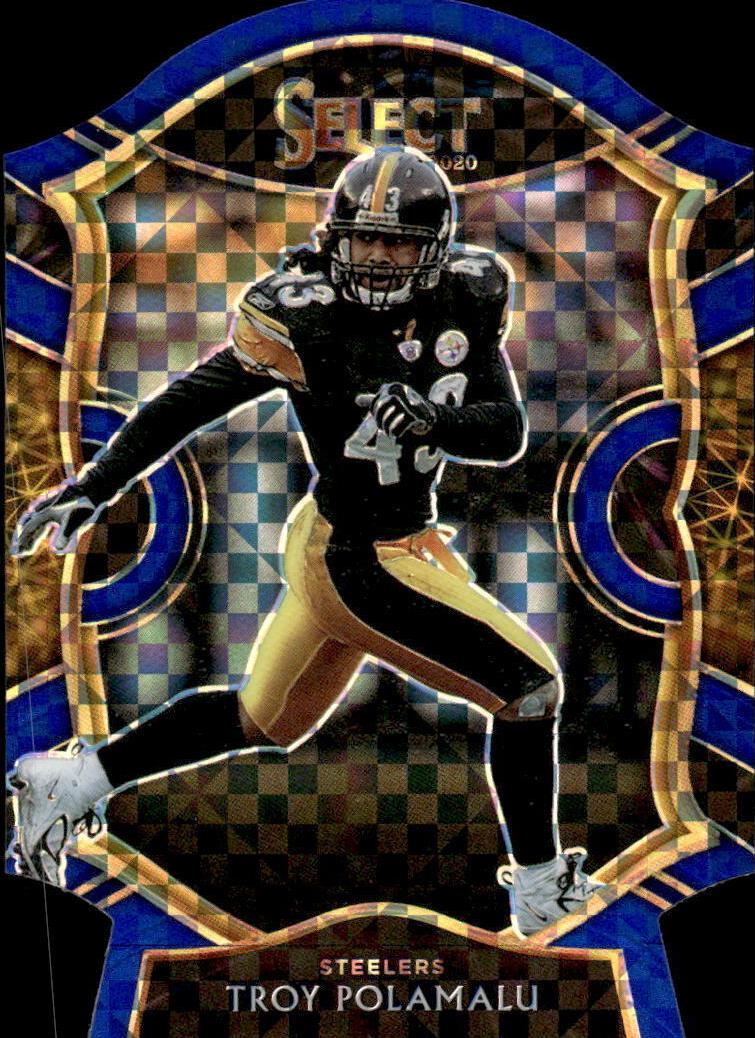2020 Panini Select Football Troy Polamalu #28