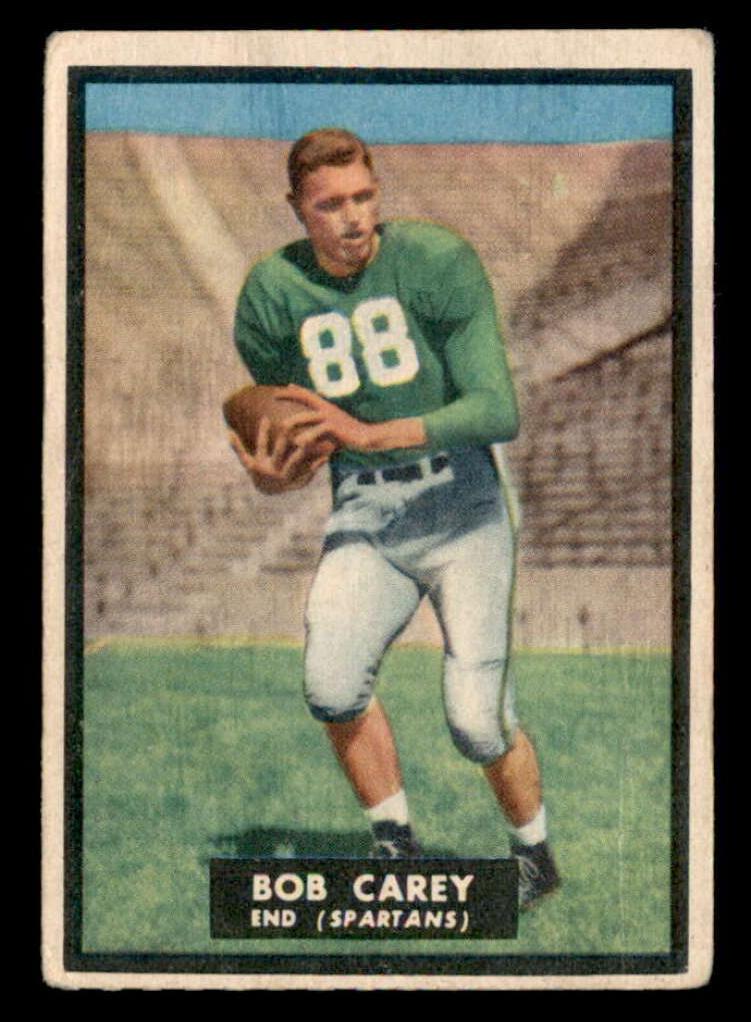 1951 Topps Magic Football Bob Carey #75 PSA 5.5