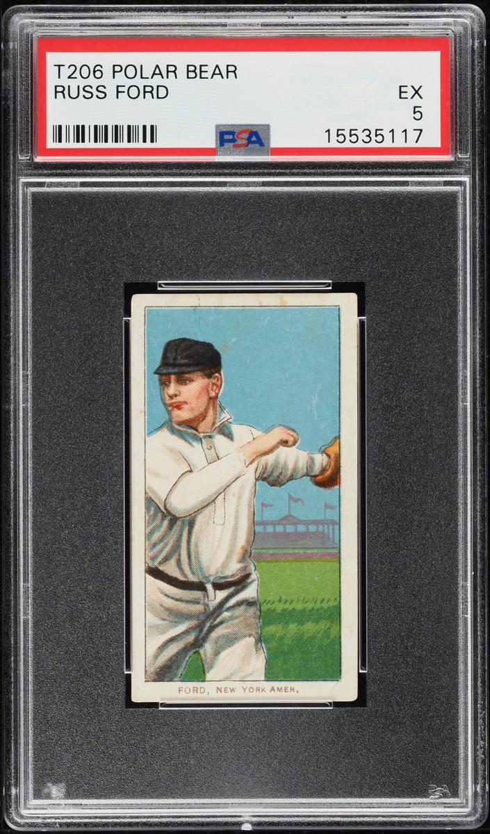 1909-11 T206 Baseball Russ Ford #NNO
