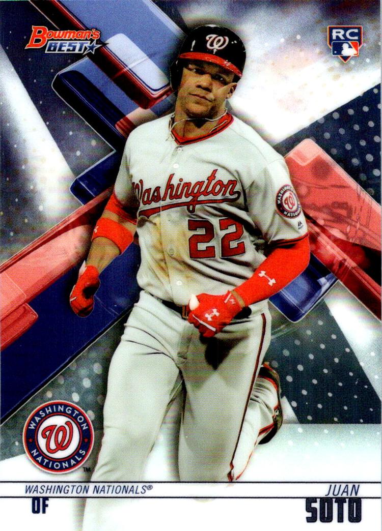 2018 Bowman's Best Baseball Juan Soto #29 PSA 10