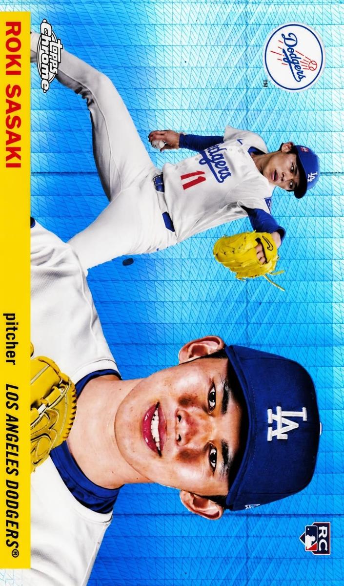 2025 Topps Chrome Platinum Baseball Prism Refractor Roki Sasaki #239