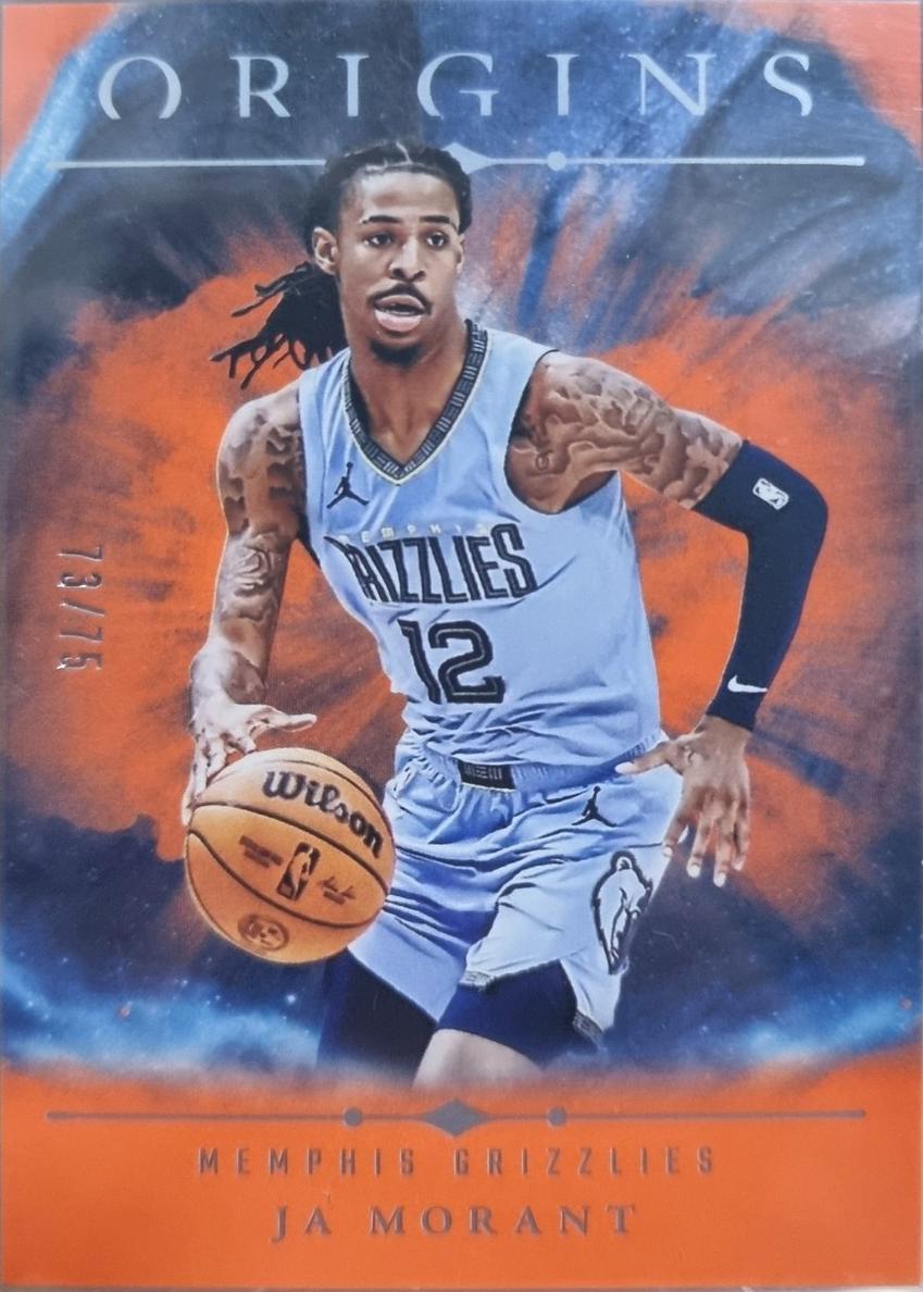 2024 Panini Origins Basketball Orange Ja Morant #62