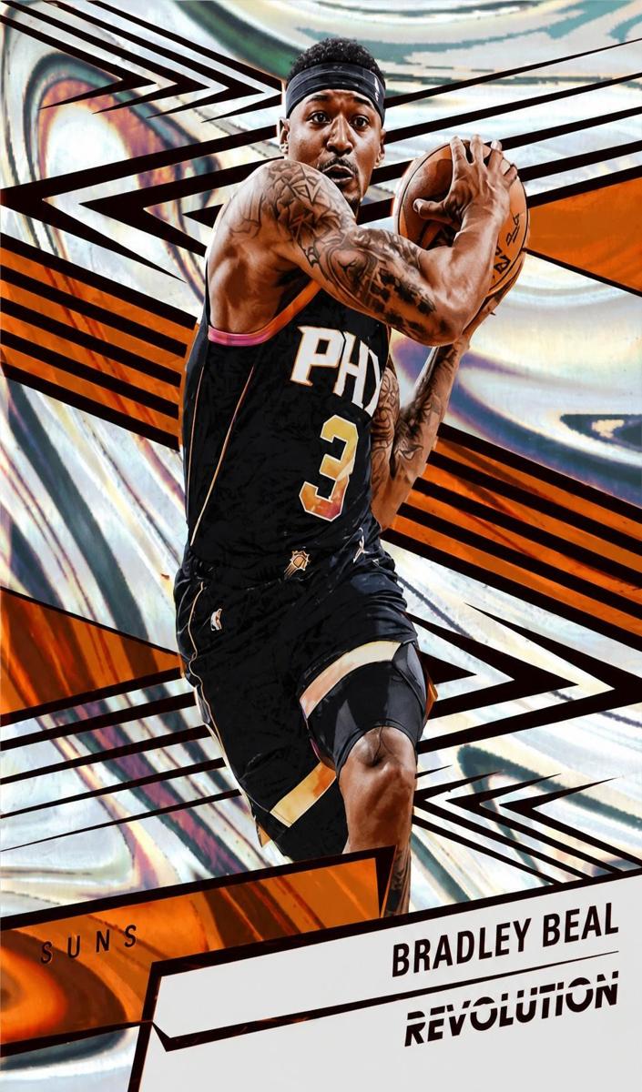 2024 Panini Revolution Basketball Red Swirl Bradley Beal #98