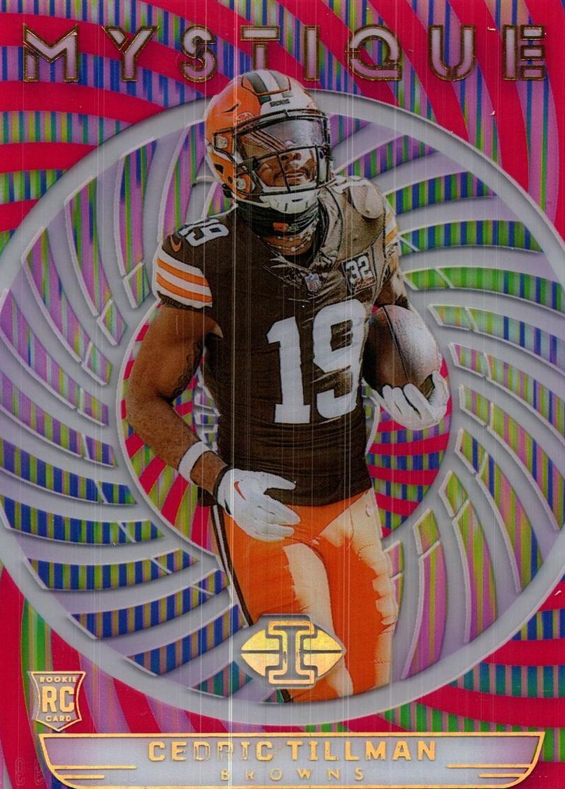 2023 Panini Illusions Football Pink Cedric Tillman #4