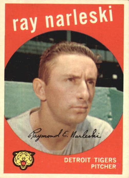 1959 Topps Baseball Ray Narleski #442 PSA 7