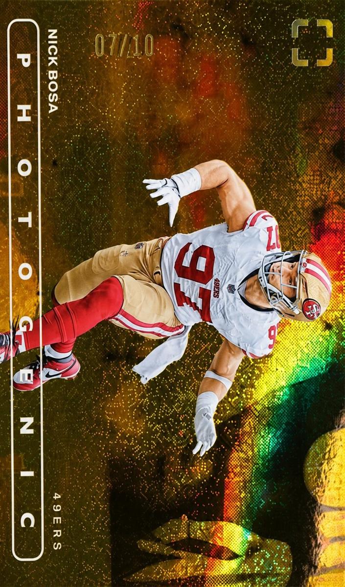 2024 Panini PhotoGenic Football Orange Nick Bosa #46