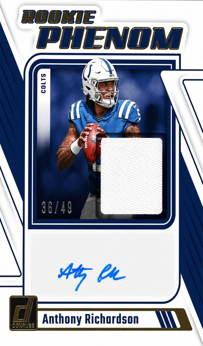 2023 Panini Donruss Football Prime Anthony Richardson #RPJA-ARIC