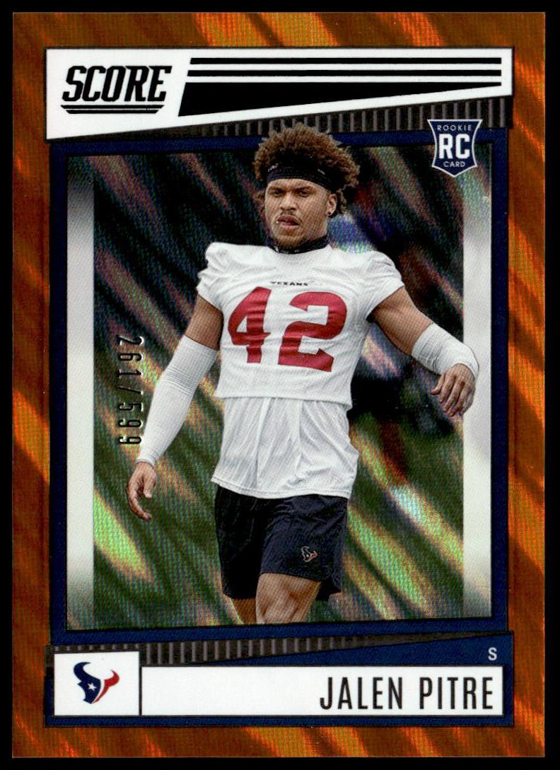 2022 Panini Score Football Lava Jalen Pitre #368