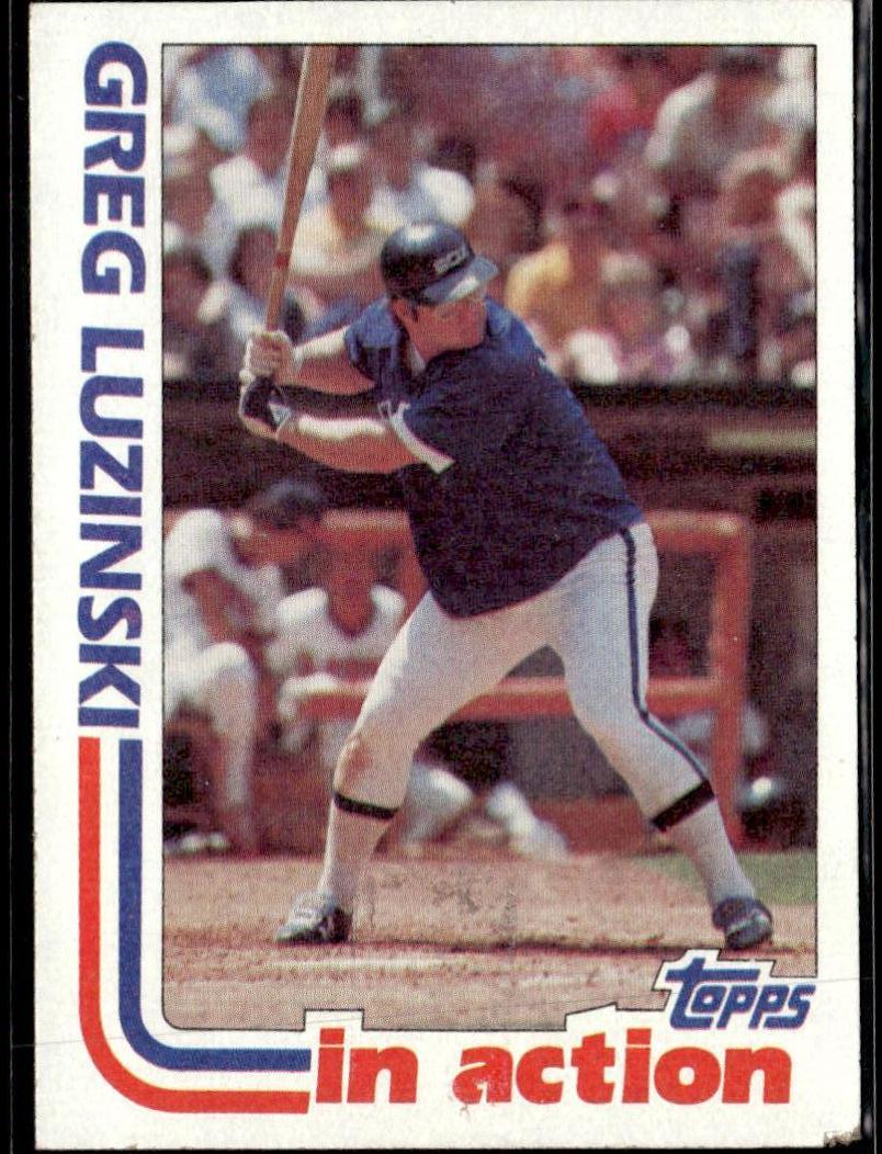 1982 Topps Baseball Greg Luzinski #721