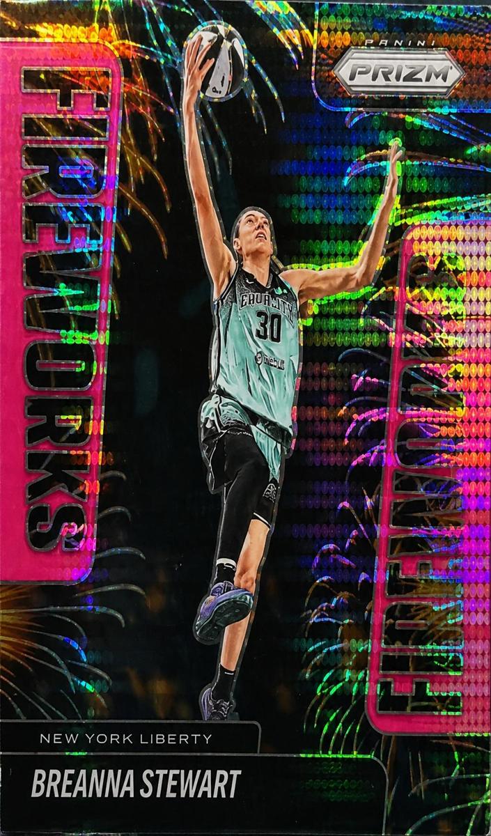 2025 Panini Prizm WNBA Basketball Pink Pulsar Breanna Stewart #2
