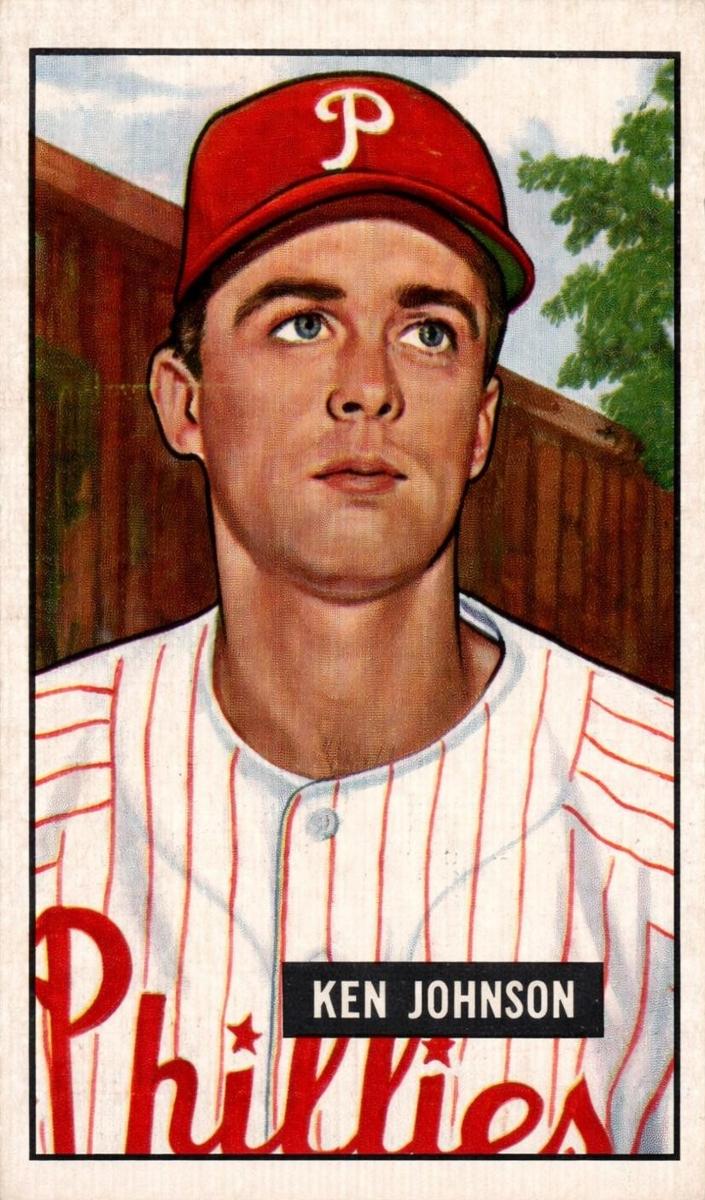 1951 Bowman Baseball Ken Johnson #293