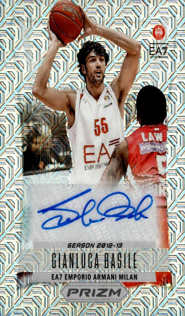 2023 Panini Prizm Turkish Airlines EuroLeague Basketball Mojo Gianluca Basile #PRS-BAS