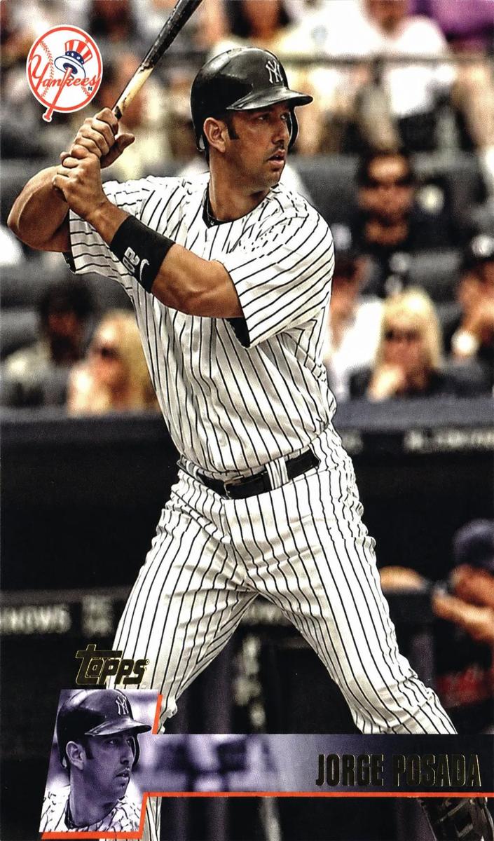 2025 Topps Archives Baseball Jorge Posada #114