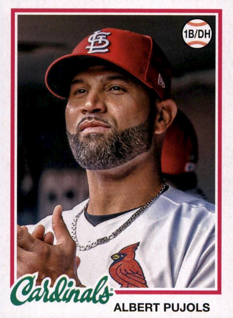 2022 Topps Archives Baseball Albert Pujols #169