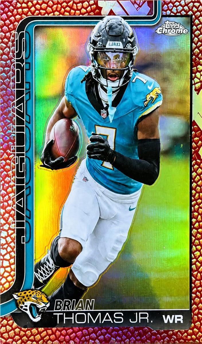 2025 Topps Chrome Football Brian Thomas Jr. #135