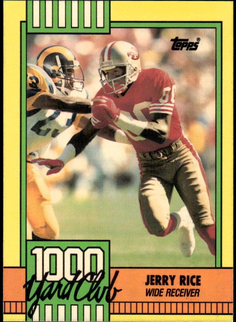 1990 Topps Football Jerry Rice #1 PSA 9