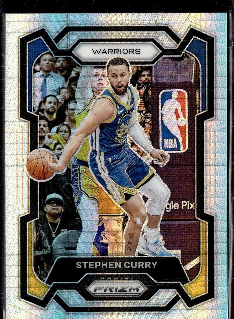 2023 Panini Prizm Basketball Hyper Stephen Curry #119