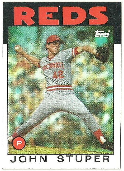 1986 Topps Baseball John Stuper #497 PSA 9
