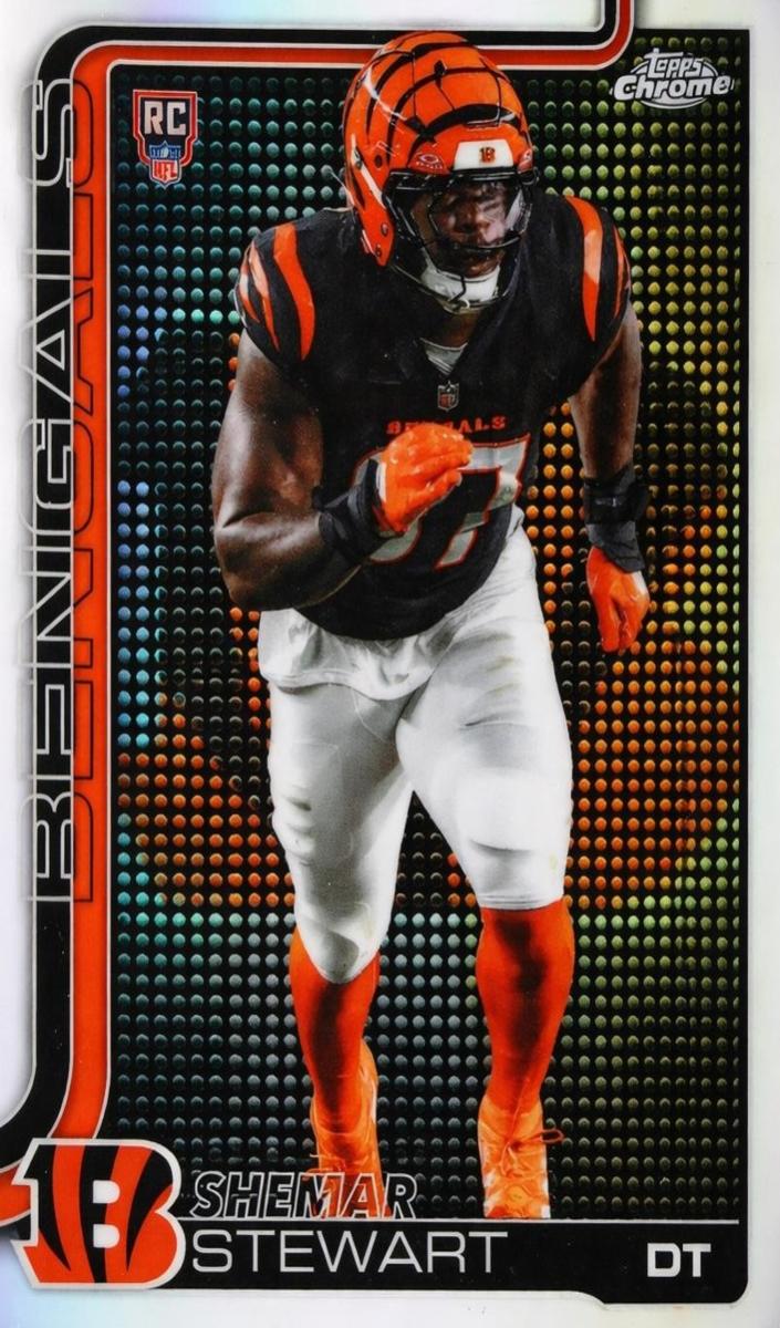 2025 Topps Chrome Football Shemar Stewart #363 CGC AUTH