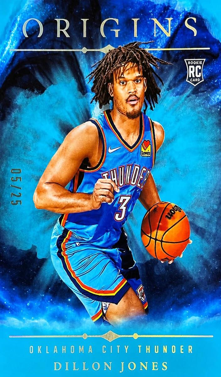2024 Panini Origins Basketball Turquoise Dillon Jones #93