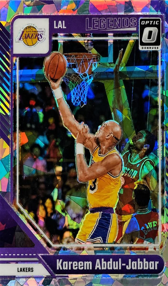 2024 Donruss Optic Basketball Cracked Ice Kareem Abdul-Jabbar #228