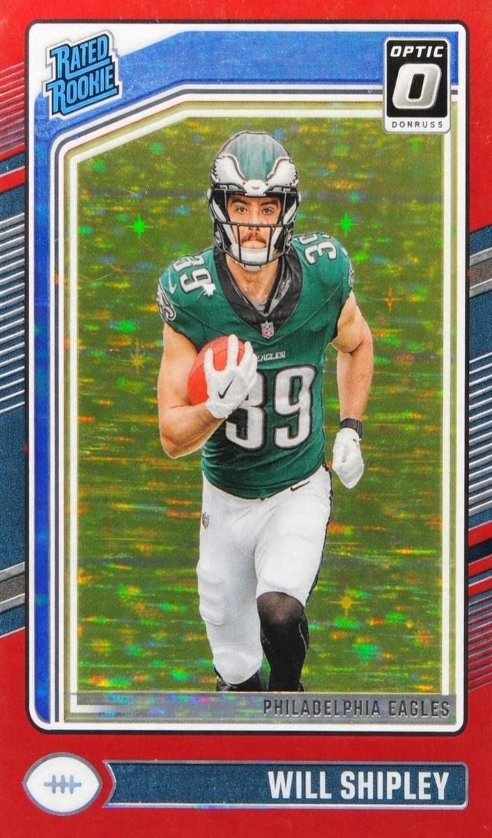 2024 Donruss Optic Football Red Stars Will Shipley #298