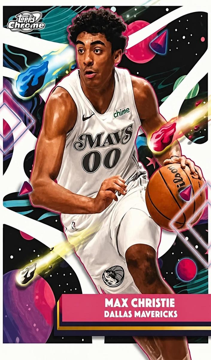 2025 Topps Cosmic Chrome Basketball Max Christie #65