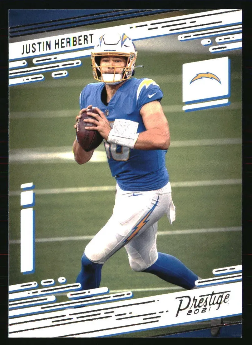 2021 Panini Prestige Football Justin Herbert #192