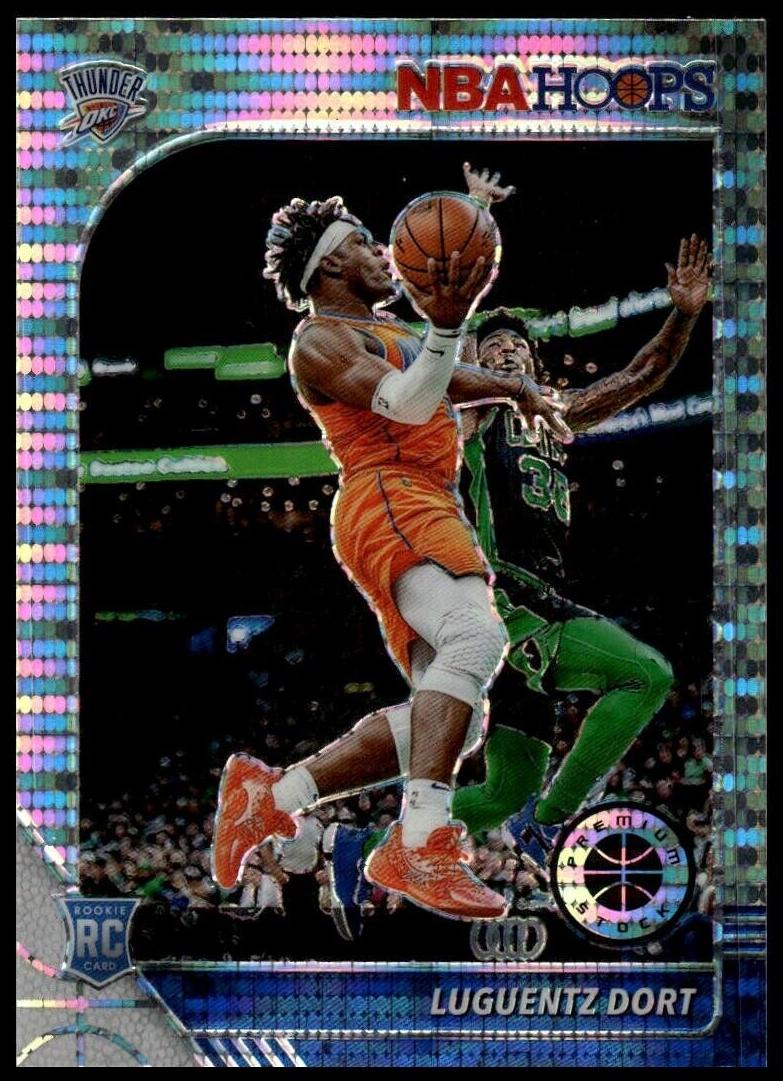 2019 Panini Hoops Premium Stock Basketball Silver Prizm Luguentz Dort #213