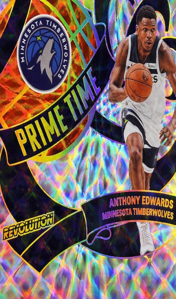 2024 Panini Revolution Basketball Anthony Edwards #23 PSA 9