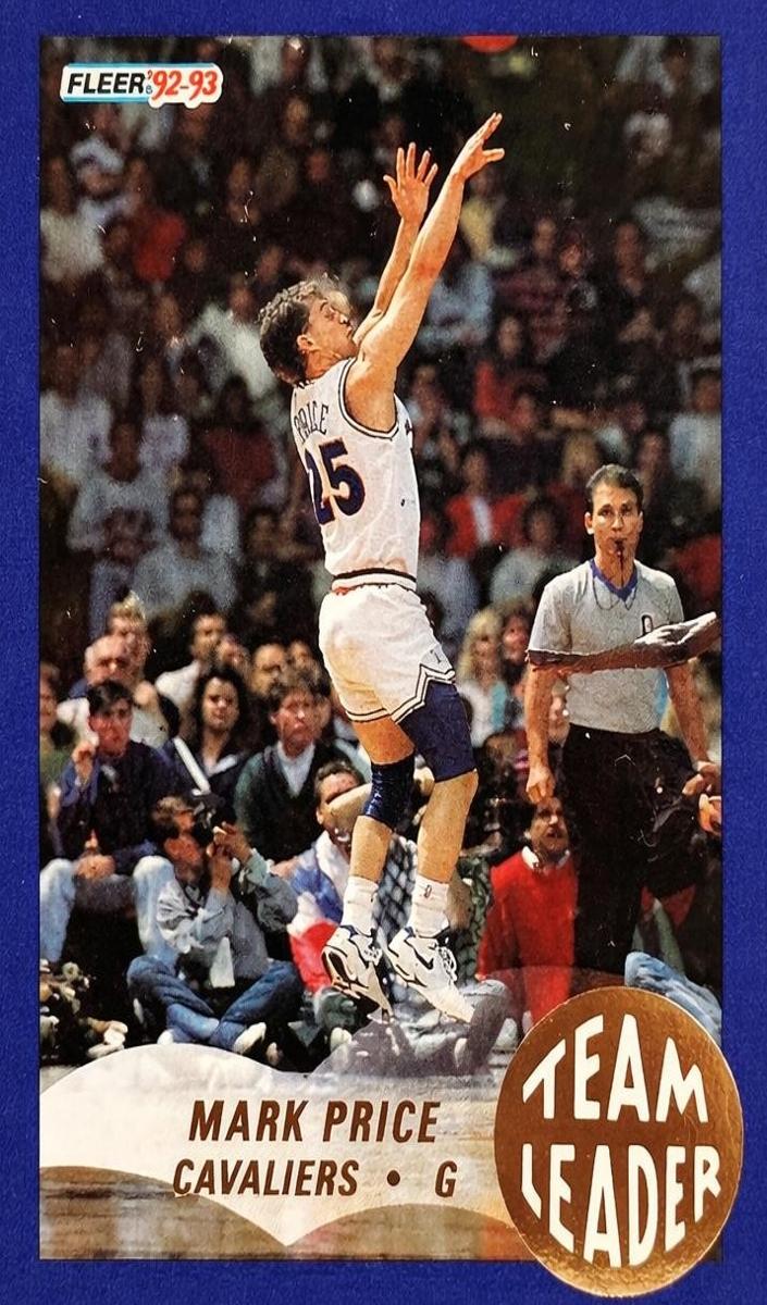 1992 Fleer Basketball Mark Price #5 PSA 9