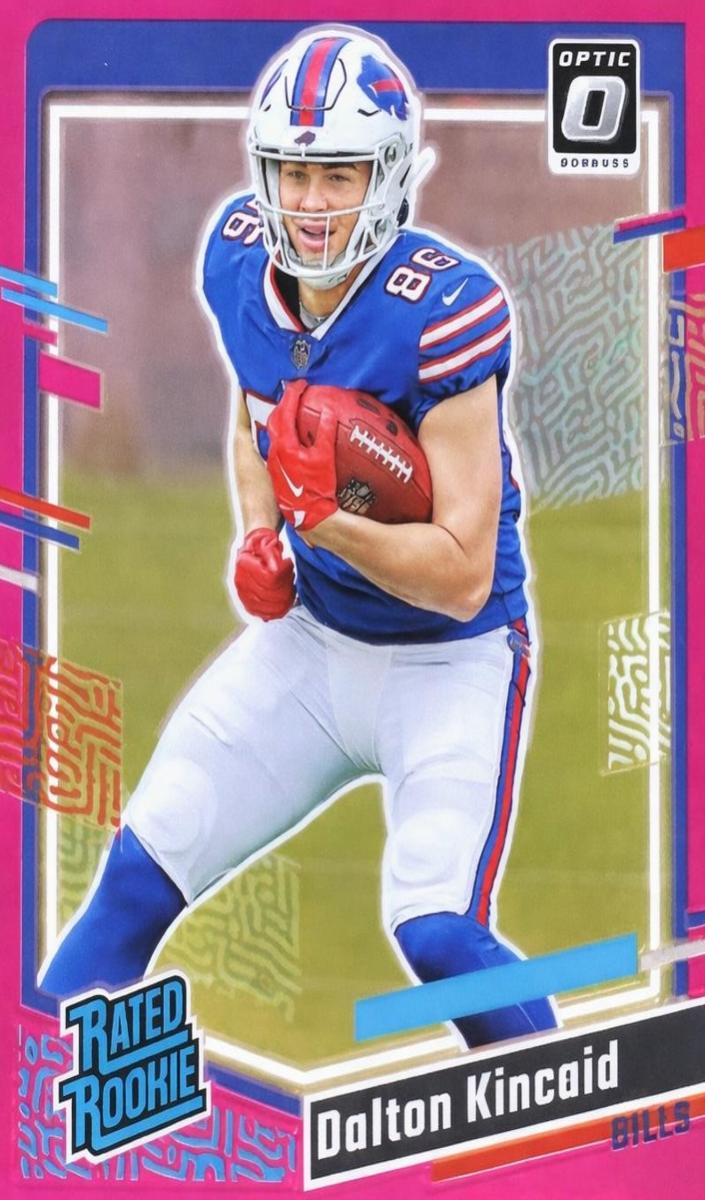 2023 Panini Donruss Football Pink Dalton Kincaid #308