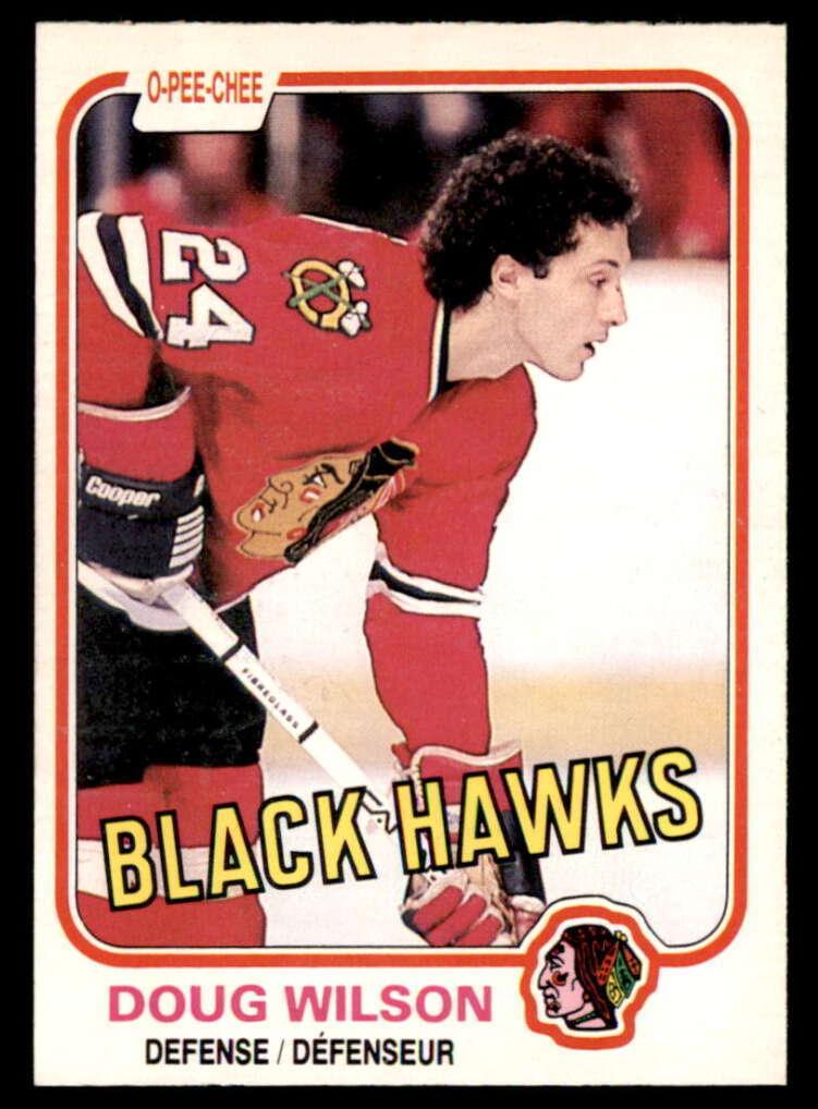 1981 O-Pee-Chee Hockey Doug Wilson #66 PSA 7.5