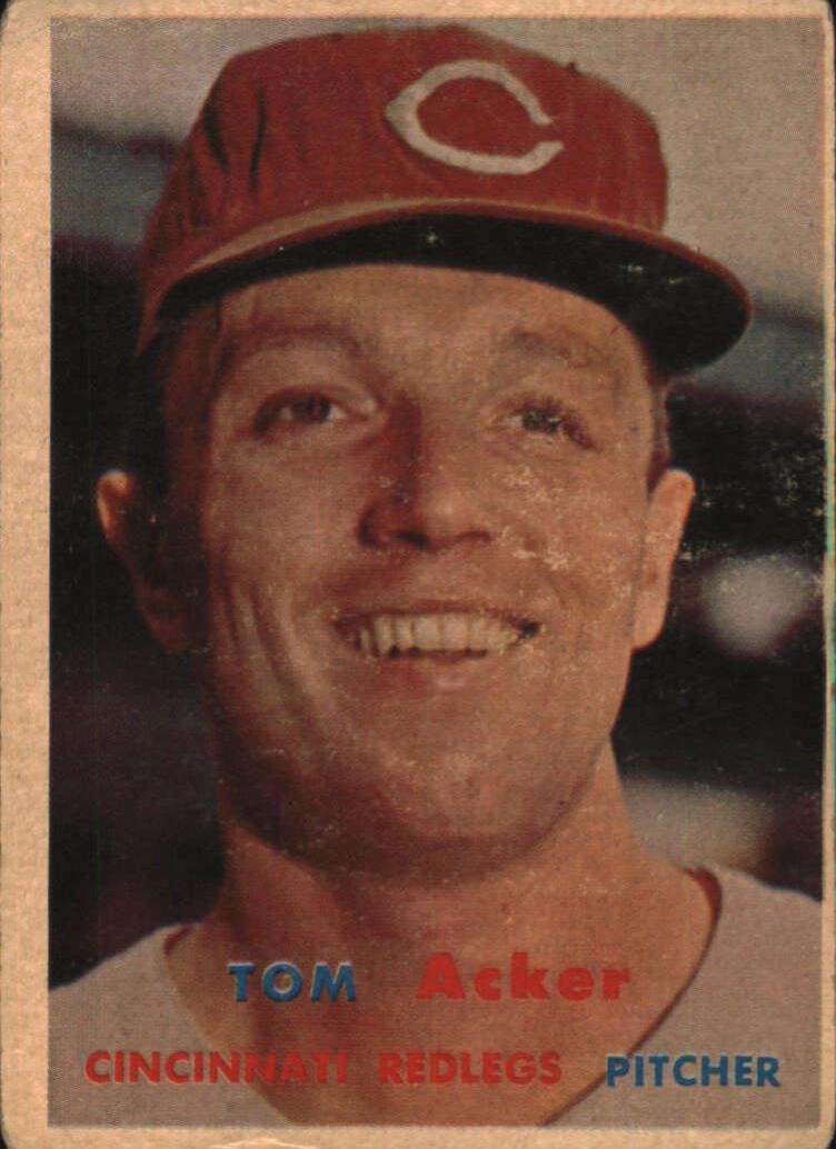 1957 Topps Baseball Tom Acker #219 PSA 6.5