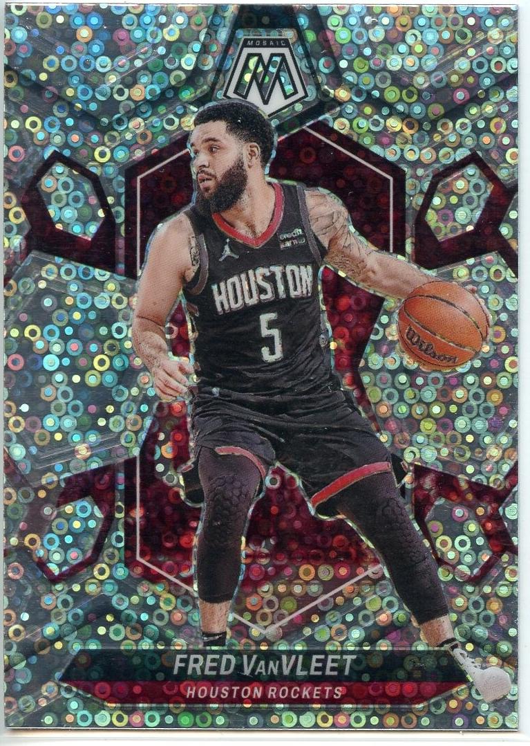 2023 Panini Mosaic Basketball Fast Break Silver Fred VanVleet #140