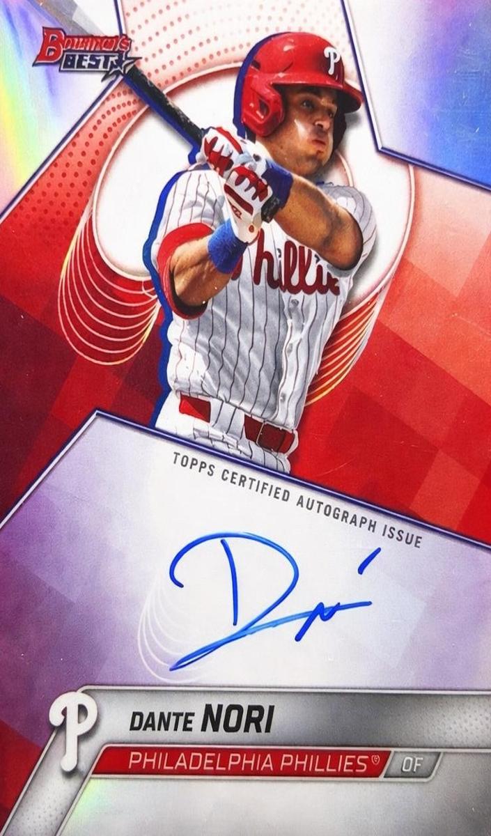 2025 Bowman's Best Baseball Dante Nori #B25-DN