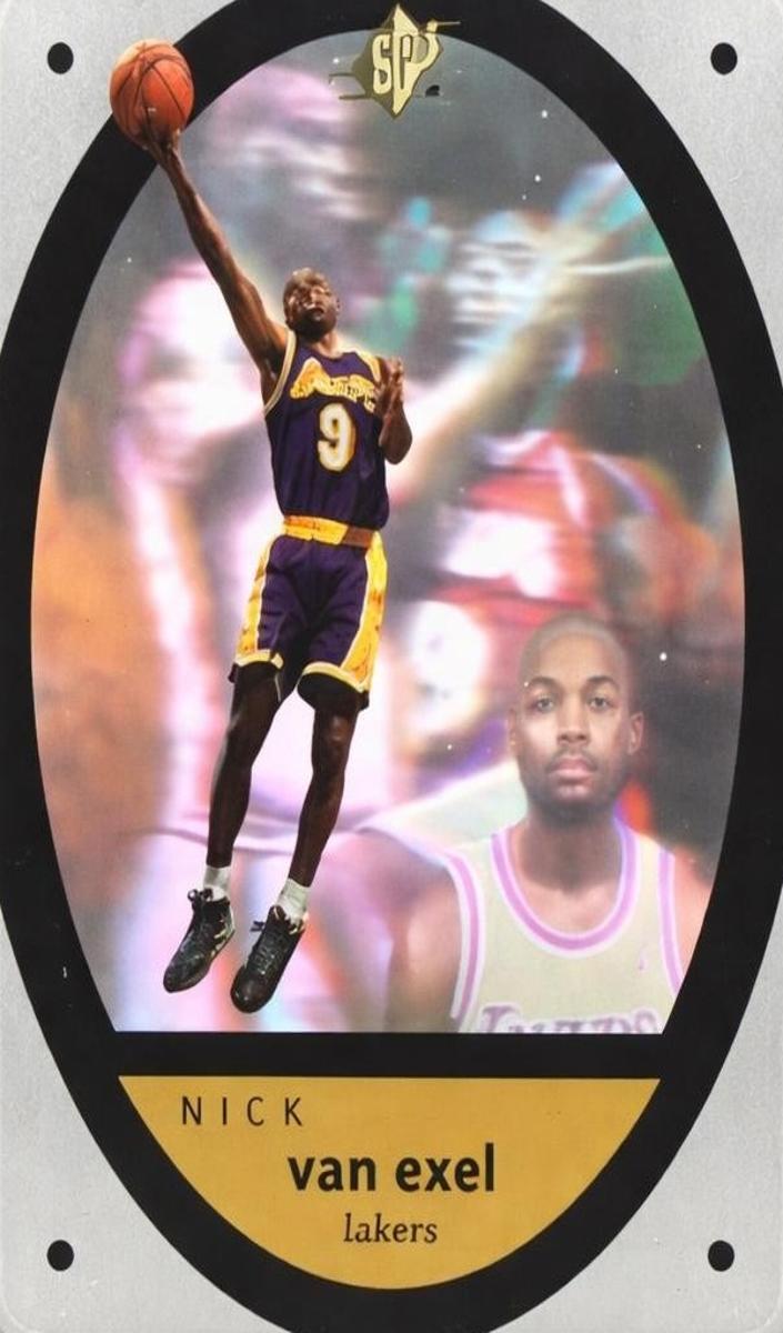 1996 SPx Basketball Nick Van Exel #26