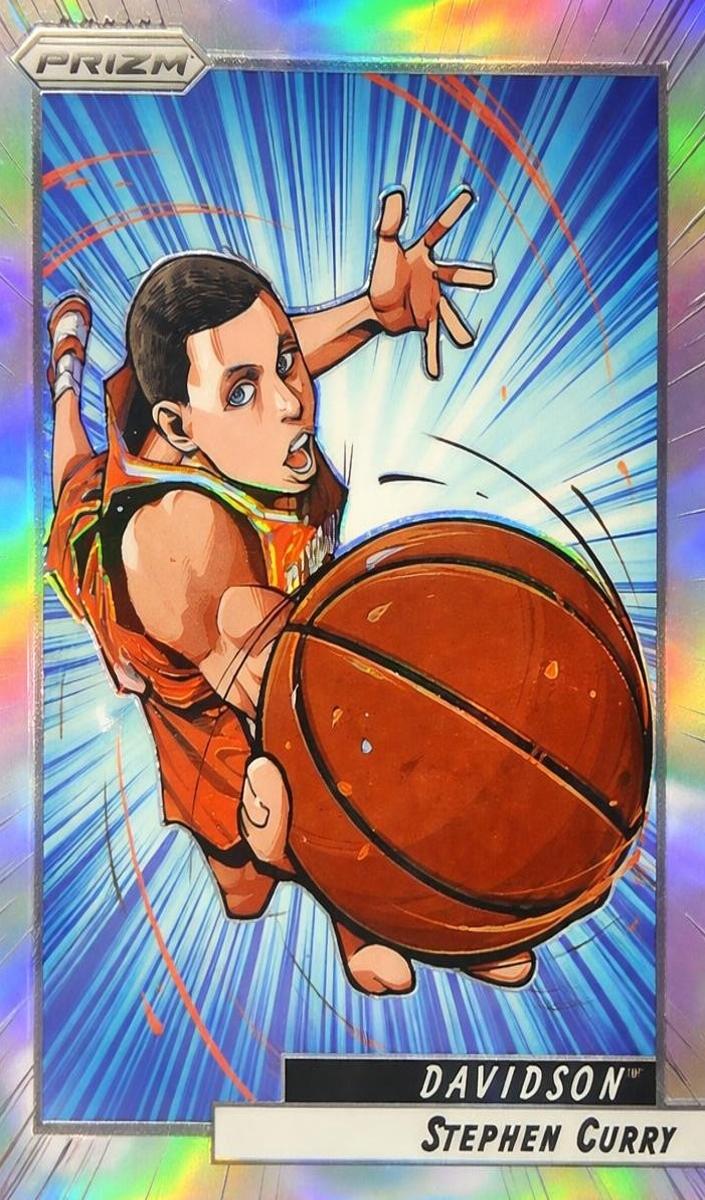 2022 Panini Prizm Draft Picks Basketball Stephen Curry #MAN-SC BGS 9