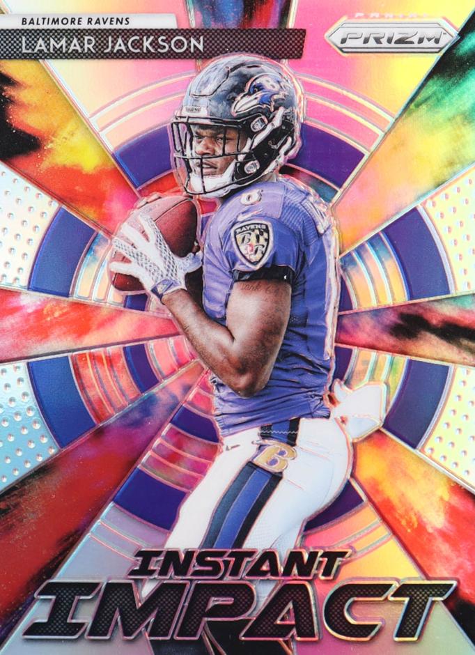 2018 Panini Prizm Football Lamar Jackson #II-12