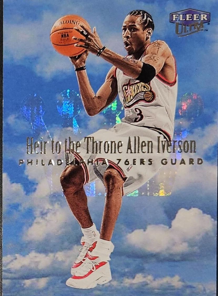 1999 Fleer Ultra Basketball Allen Iverson #1 HT